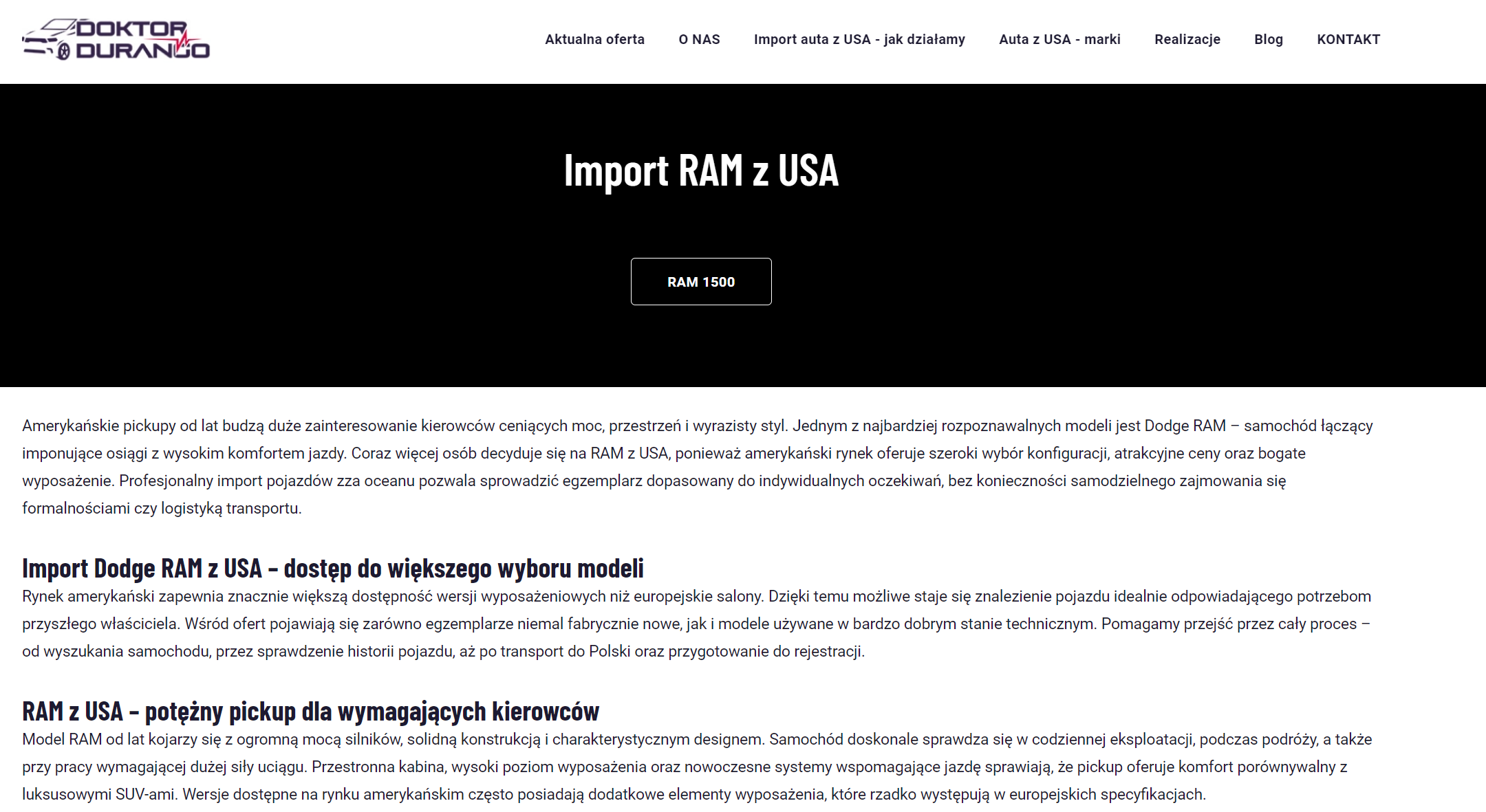 Na co uważać, gdy wybierasz RAM z USA po kolizji lub z aukcji ubezpieczeniowej?