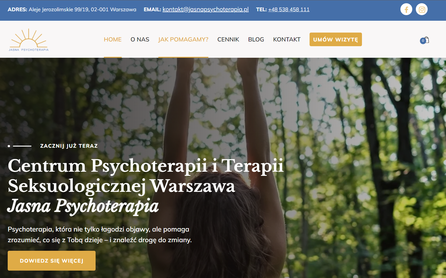 Lęk, wypalenie, kryzys w relacji - kiedy psychoterapia w Warszawie może być dobrym rozwiązaniem?