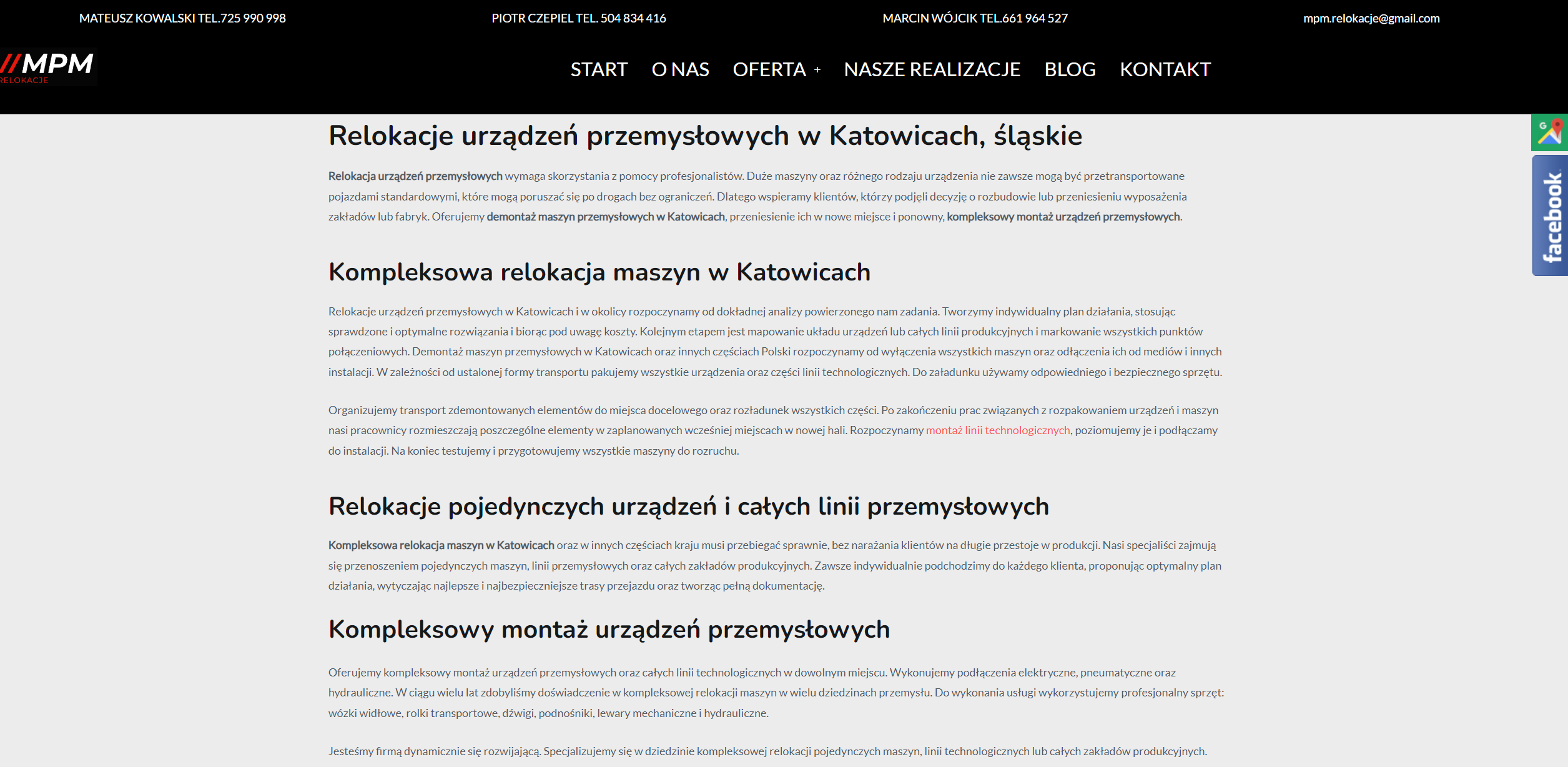 Najczęstsze błędy przy relokacji maszyn przemysłowych i jak ich uniknąć?
