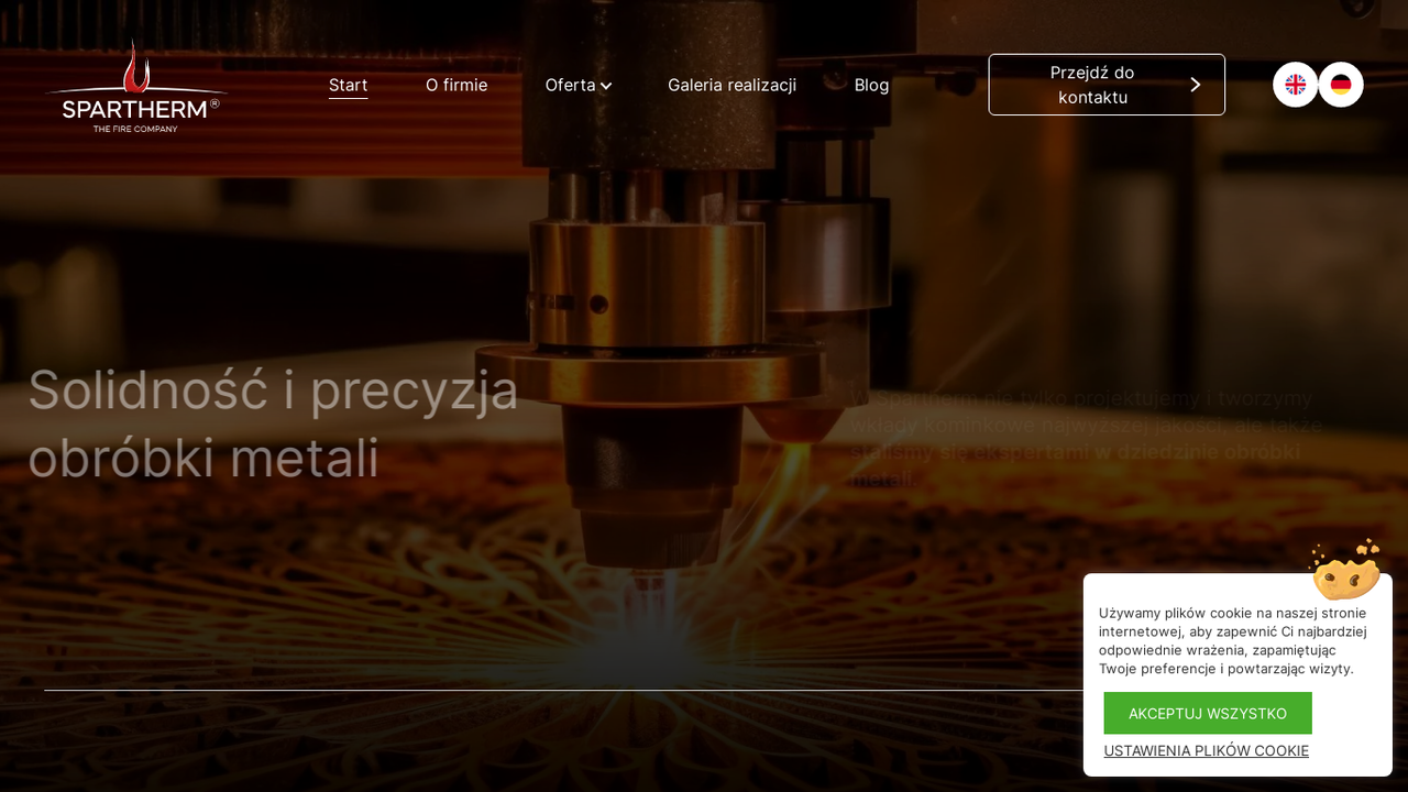 Zrzut strony Obróbka metali Spartherm
