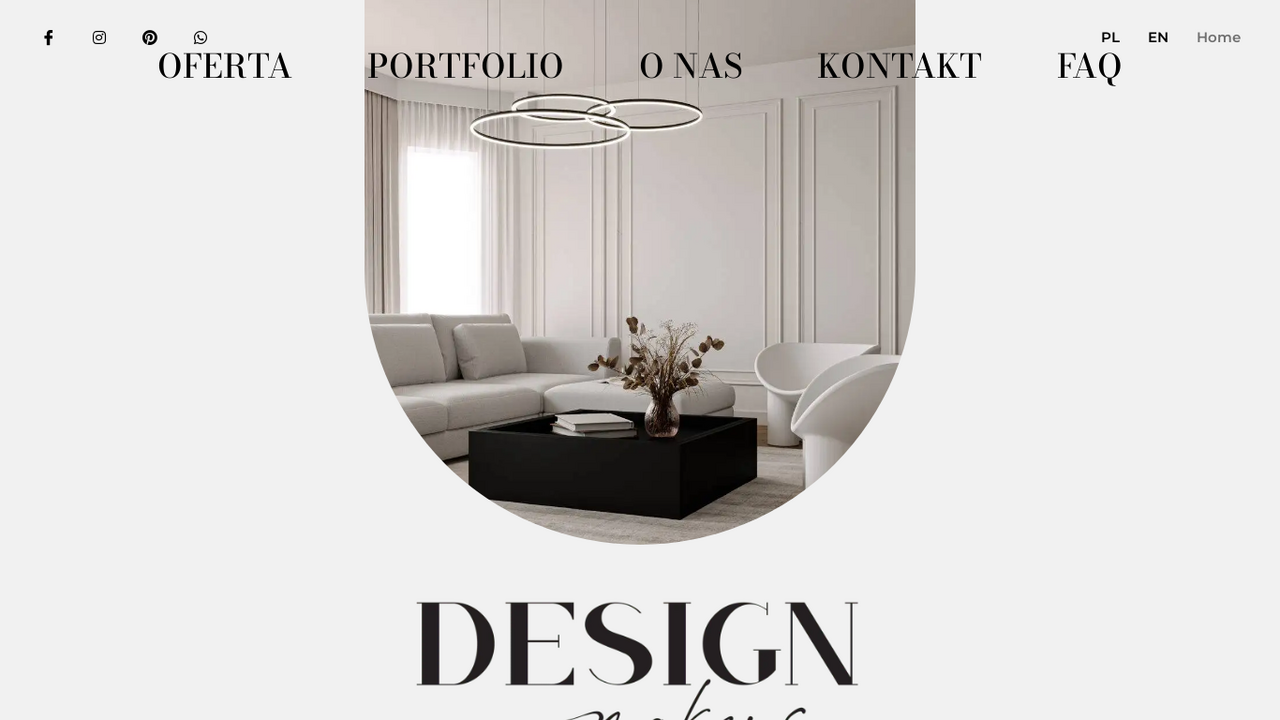 Zrzut strony DESIGN makers
