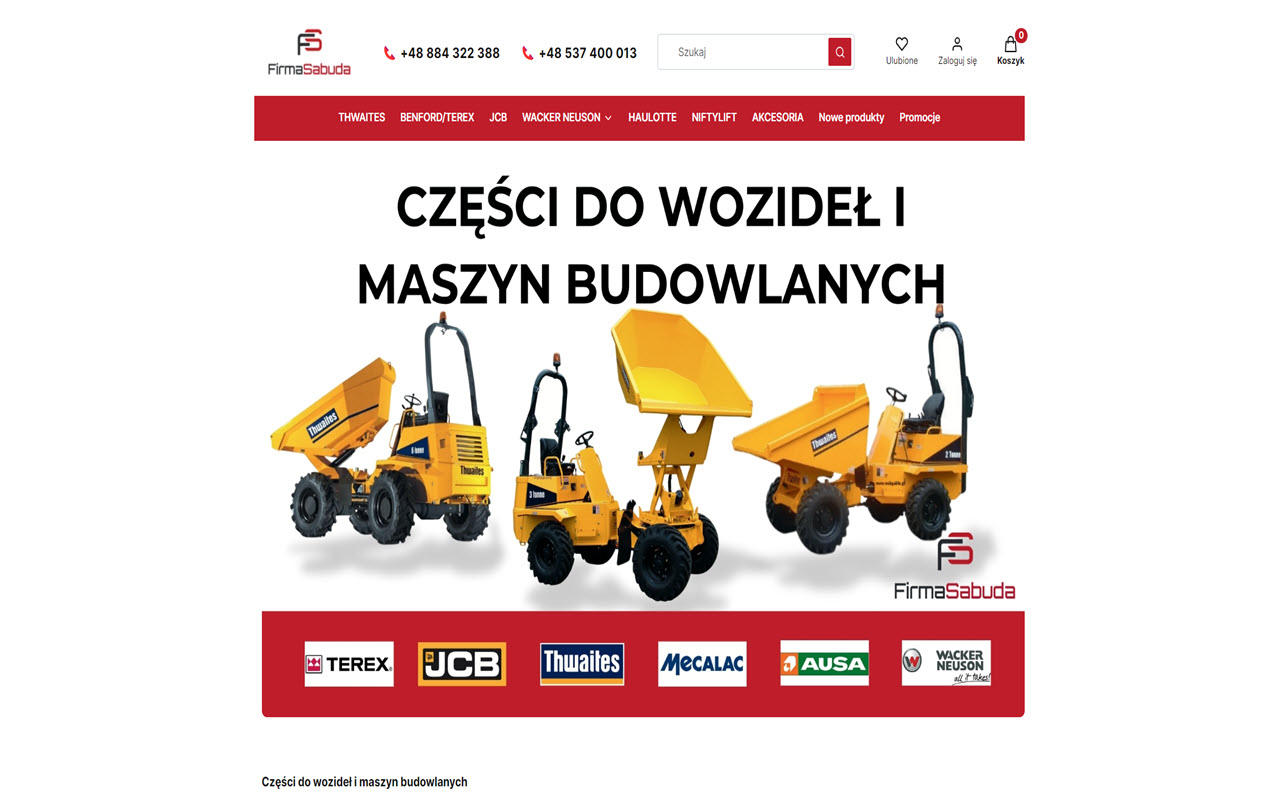 Zrzut strony Wozidła Sabuda