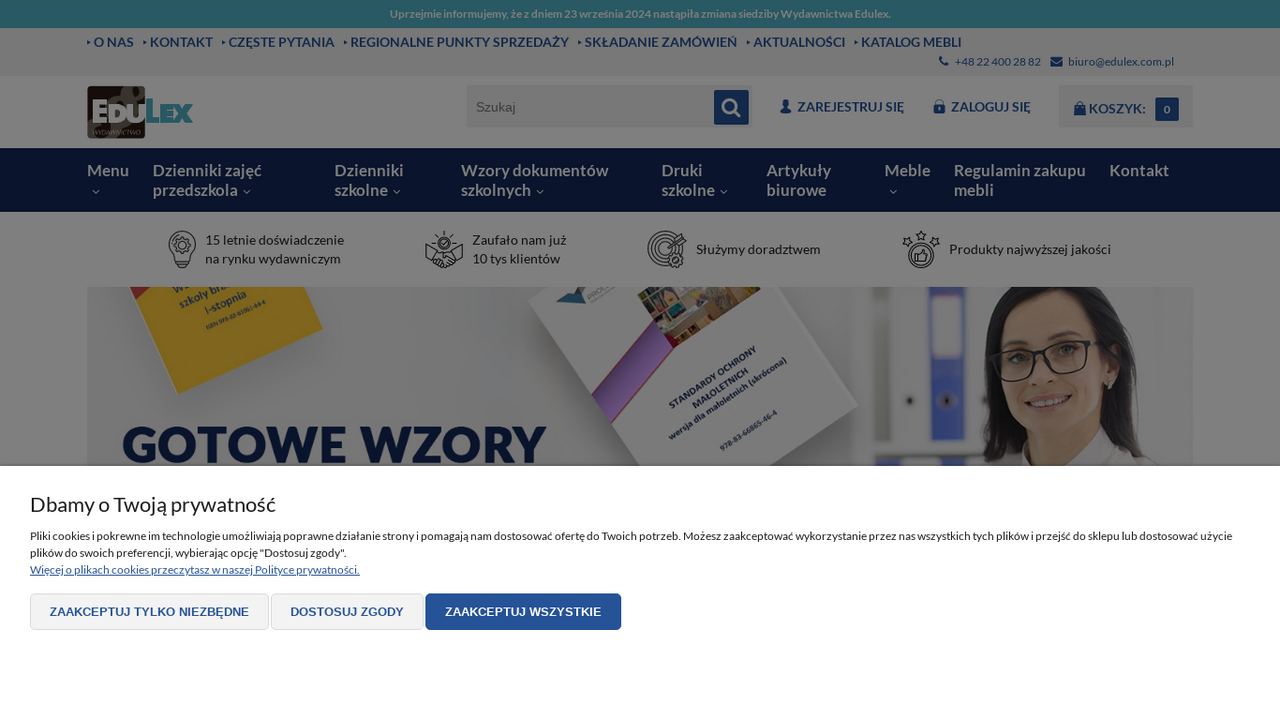 Zrzut strony Wydawnictwo internetowe Edulex