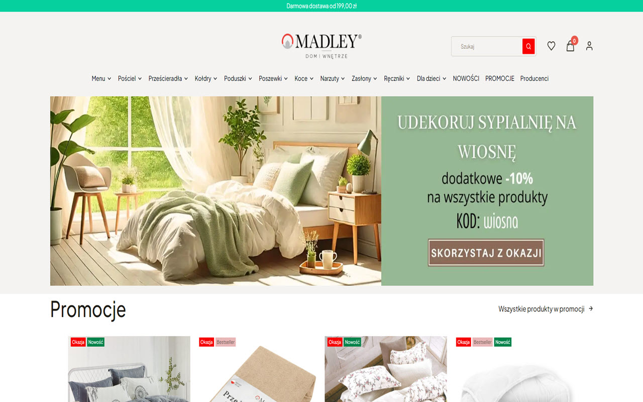 Zrzut strony Madley